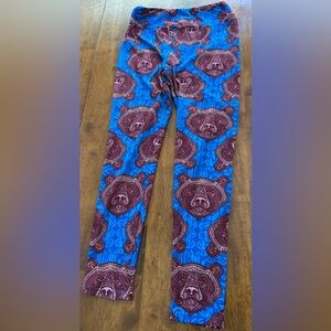 Women’s Lularoe OS Bears Leggings